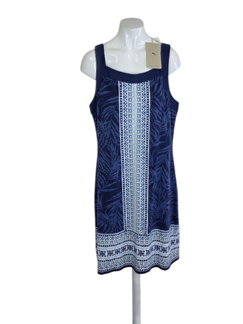Tommy Bahama Kona Floral Dress, Tropical Print, Resort, Vacation, Blue, Size S
